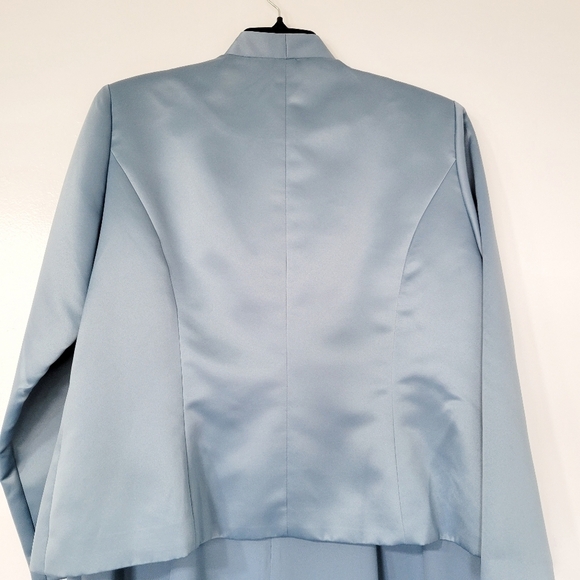 NWT Bahari Vintage Blue Evening Gown Size 18W - Picture 6 of 12